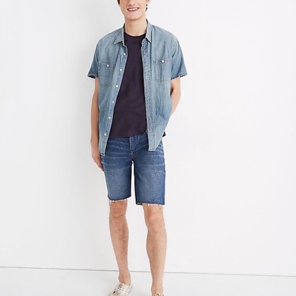 Madewell 9" Denim Shorts Sz 32